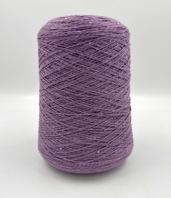 Пряжа Merino Paillettes, Italia, меринос, цвет лиловый
